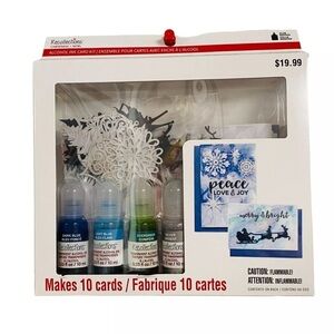 Recollections Alcohol Ink Christmas Card Making Kit